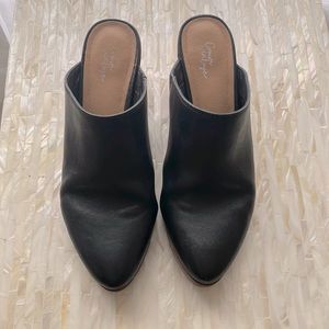 Crown Vintage Mules - black